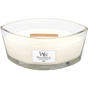Svíčka WoodWick Linen, loď