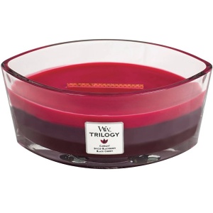 Svíčka WoodWick Sun Ripened Berries, loď