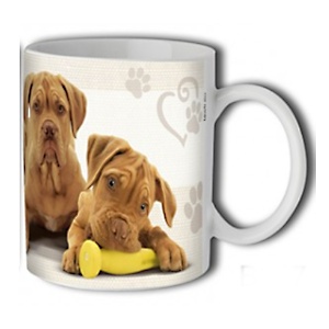 Hrnek 320 ml, Bordeauxská doga