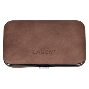 Manikúra LAGEN 77008 hnědá