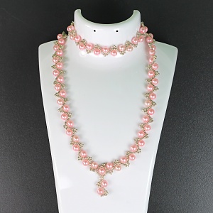 Sada náhrdelník + náramek HR015