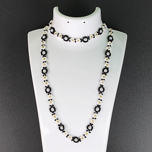 Sada náhrdelník + náramek HR018