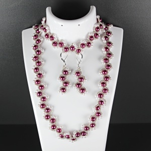 Sada náhrdelník + náramek + náušnice L004