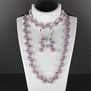 Sada náhrdelník + náramek + náušnice L006