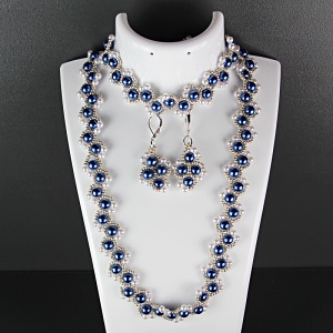 Sada náhrdelník + náramek + náušnice L003