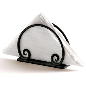 Kovaný stojánek na ubrousky Hříbek