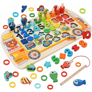 Dřevěné puzzle – autobus