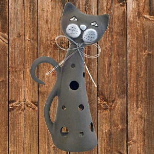 Kočka na svíčku 21 cm, Popelka