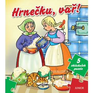 Hrnečku vař – kniha s puzzle skládačkami