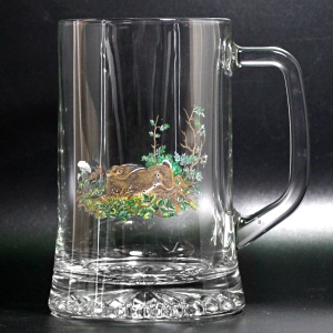 Korbel 660 ml dekor zajíc