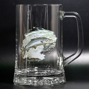 Korbel 660 ml dekor ryba 03
