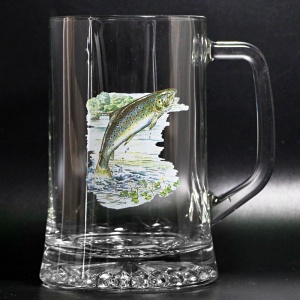 Korbel 660 ml dekor ryba 06