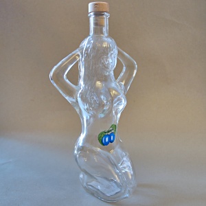 Skleněná láhev WOMAN 500 ml, švestky