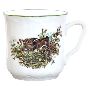 Hrnek 250 ml, Zajíc ve skoku