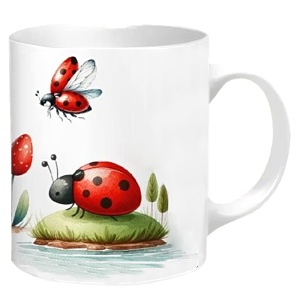 Hrnek 320 ml, Beruška a muchomůrka