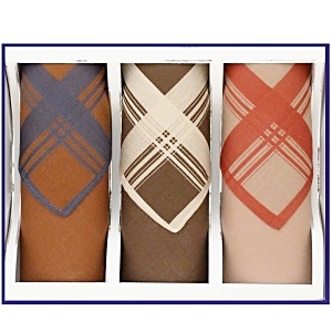 Pánské kapesníky 3ks, dárkové balení, MA55