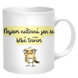 Hrnek 320 ml, Nejsem naštvaná