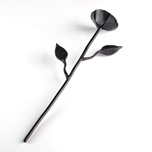 Kovaná růže 27 cm, nízký květ