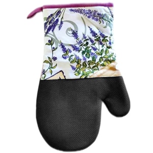 Chňapka kuchyňská s neoprenem 330 Levandule