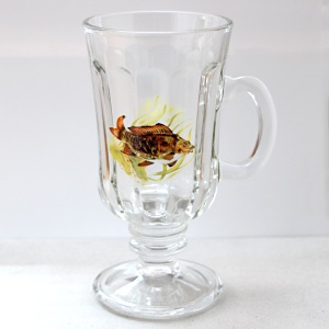 Sklenka Venezia optic, 220 ml, Ryba dekor 5