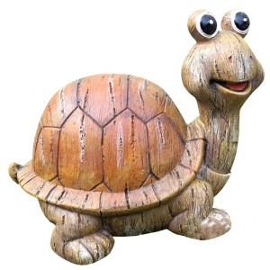 Dekorace Želva 15 cm wood design