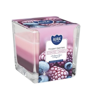 Vonná svíčka Bispol ve skle, 170 g, Frozen Berries