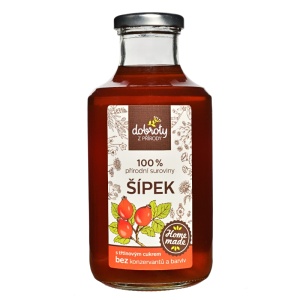 Šípek 250 ml, Domácí bylinný sirup – Dobroty z přírody