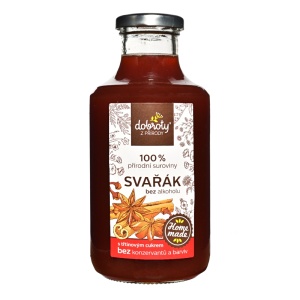 Svařák 250 ml, Domácí bylinný sirup – Dobroty z přírody