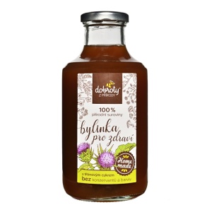 Bylinka pro zdraví 250 ml, Domácí bylinný sirup – Dobroty z přírody