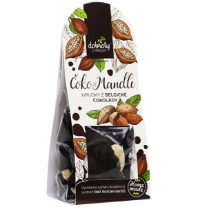 Čoko-Mandle, hrudky z belgické čokolády 100 g – Dobroty z přírody