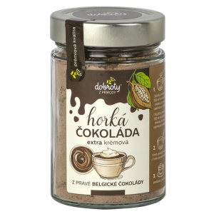 Horká belgická čokoláda - směs na přípravu nápoje 240 g – Dobroty z přírody