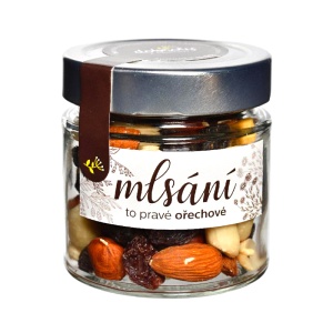 Ořechové mlsání - směs ořechů a sušeného ovoce 100 g – Dobroty z přírody