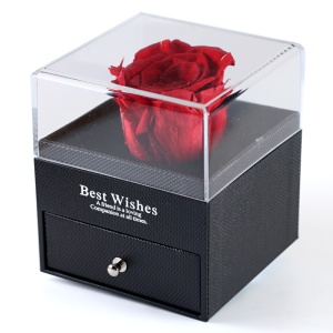 Věčná růže se šperkovnicí