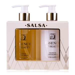 Kosmetická sada SALSA Essence of Beauty s péčí o ruce, pomerančový a limetkový květ