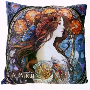 Polštářek Carmani 50x50, Alfons Mucha (96)