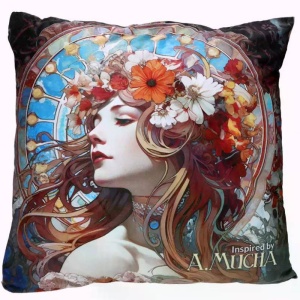 Polštářek Carmani 50x50, Alfons Mucha (97)