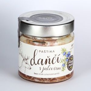 Dančí paštika s jalovcem 150 g – Dobroty z přírody