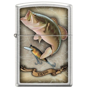Zapalovač Zippo 25572 Fish Hook and Rope, plynový, jednotryskový