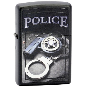 Zapalovač Zippo 26793 Law Enforcement, plazmový, USB
