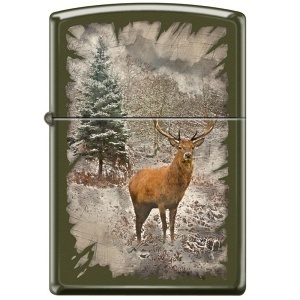 Zapalovač Zippo 26935 Red Deer, plazmový, USB