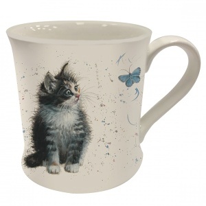 Hrnek 300 ml, Bree Merryn, Kotě s motýlem