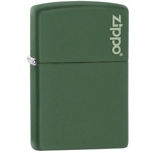 Zapalovač Zippo 26093 Green Matte ZL, plynový, dvoutryskový