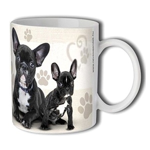 Hrnek 320 ml, Francouzský buldoček