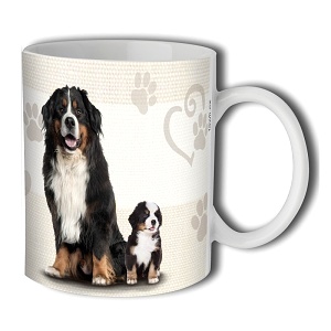 Hrnek 320 ml, Bernský salašnický pes