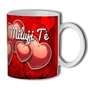 Hrnek 320 ml, Miluji Tě (srdíčka) | POZOR - Nelze odeslat na dobírku!