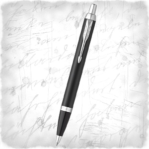 Parker IM Essential Matte Black CT, kuličková tužka