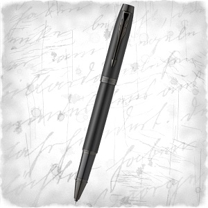 Parker IM Achromatic Black BT, keramické pero/roller