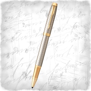 Parker IM Premium Warm Grey GT, keramické pero/roller