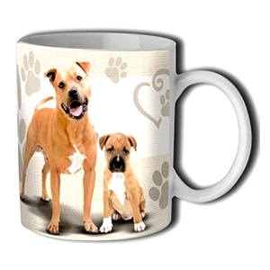 Hrnek 320 ml, Stafordširský bulterier