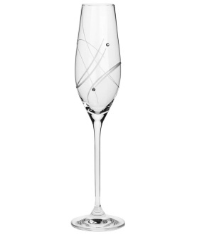 Sklenka 210 ml šampus 6ks, Celebration Crystals, Atomy